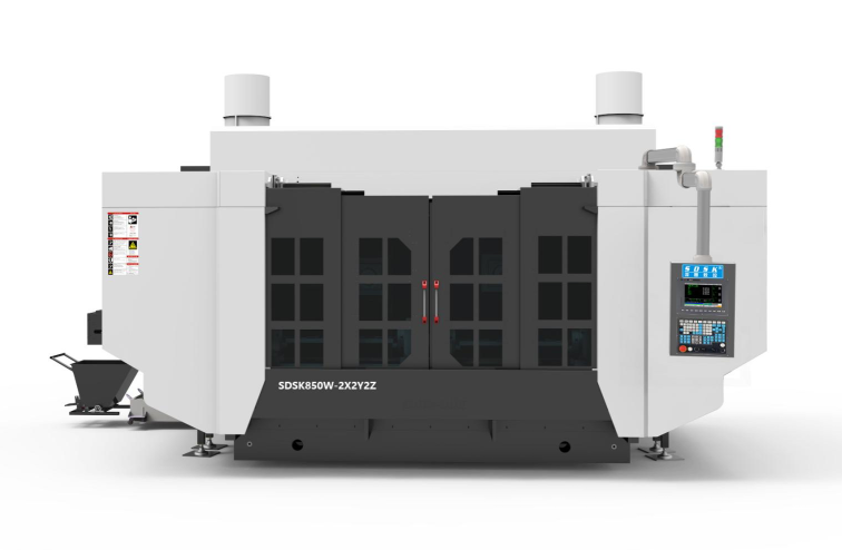 雙頭雙通道臥式加工中心SD850W-2X2Y2Z-HSK A63